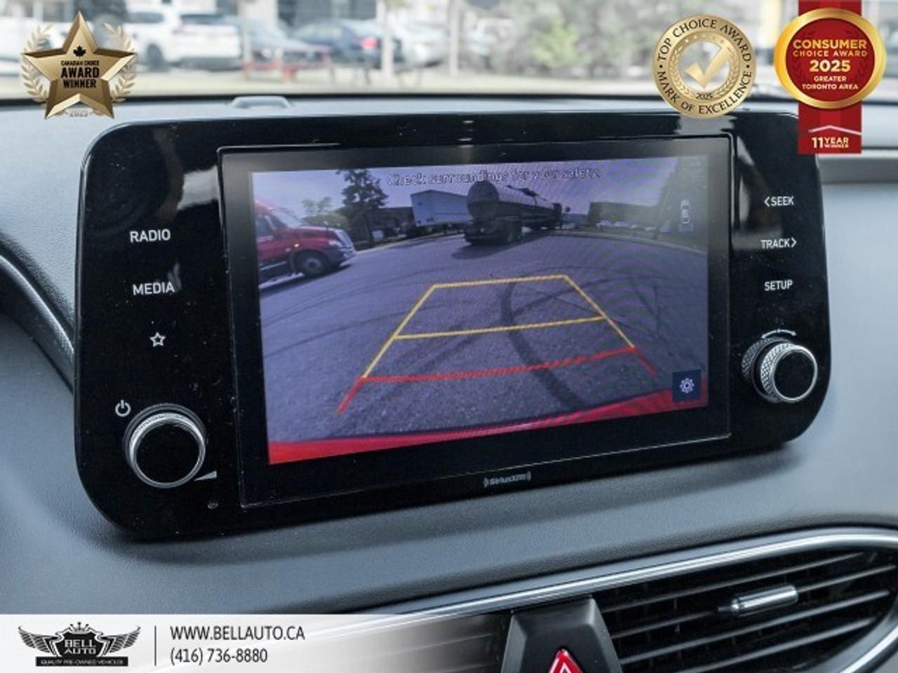 2021 Hyundai Santa Fe Preferred   AWD   APPLECAR   B.CAM   B.SPOT   PWR& Photo3