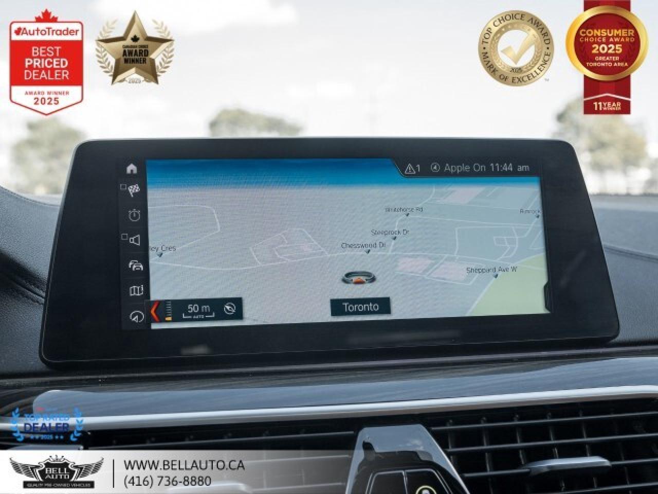 2018 BMW 5 Series M550i xDrive   M-SPORTPKG   HUD   SUNROOF   B.CAM Photo