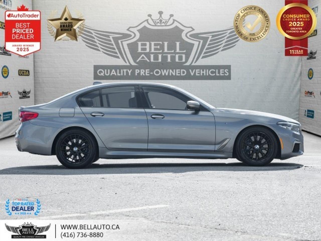 2018 BMW 5 Series M550i xDrive   M-SPORTPKG   HUD   SUNROOF   B.CAM Photo