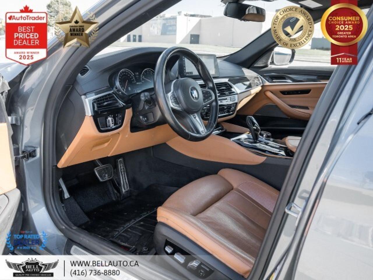 2018 BMW 5 Series M550i xDrive   M-SPORTPKG   HUD   SUNROOF   B.CAM Photo