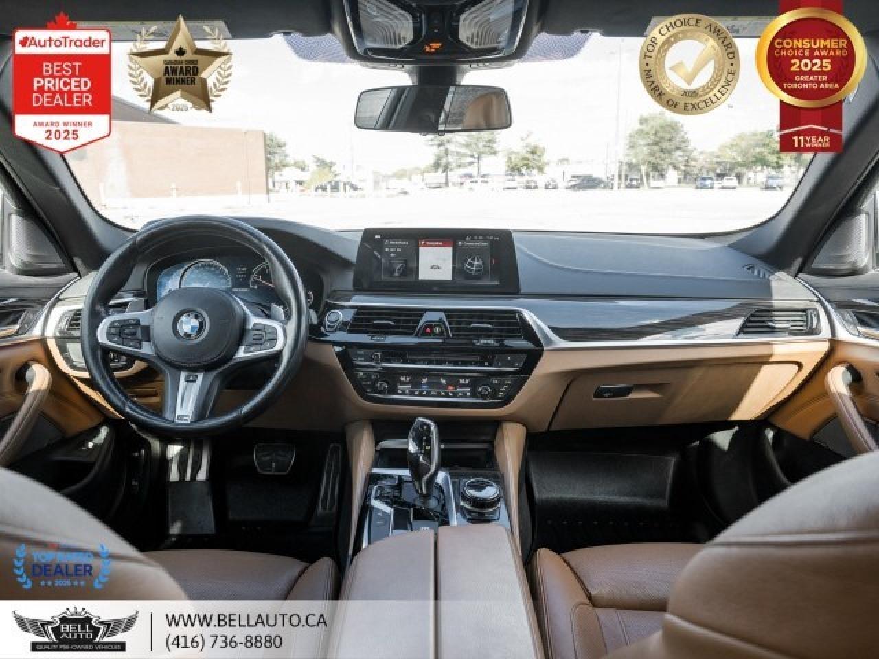 2018 BMW 5 Series M550i xDrive   M-SPORTPKG   HUD   SUNROOF   B.CAM Photo