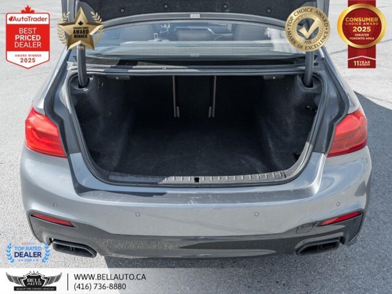 2018 BMW 5 Series M550i xDrive   M-SPORTPKG   HUD   SUNROOF   B.CAM Photo