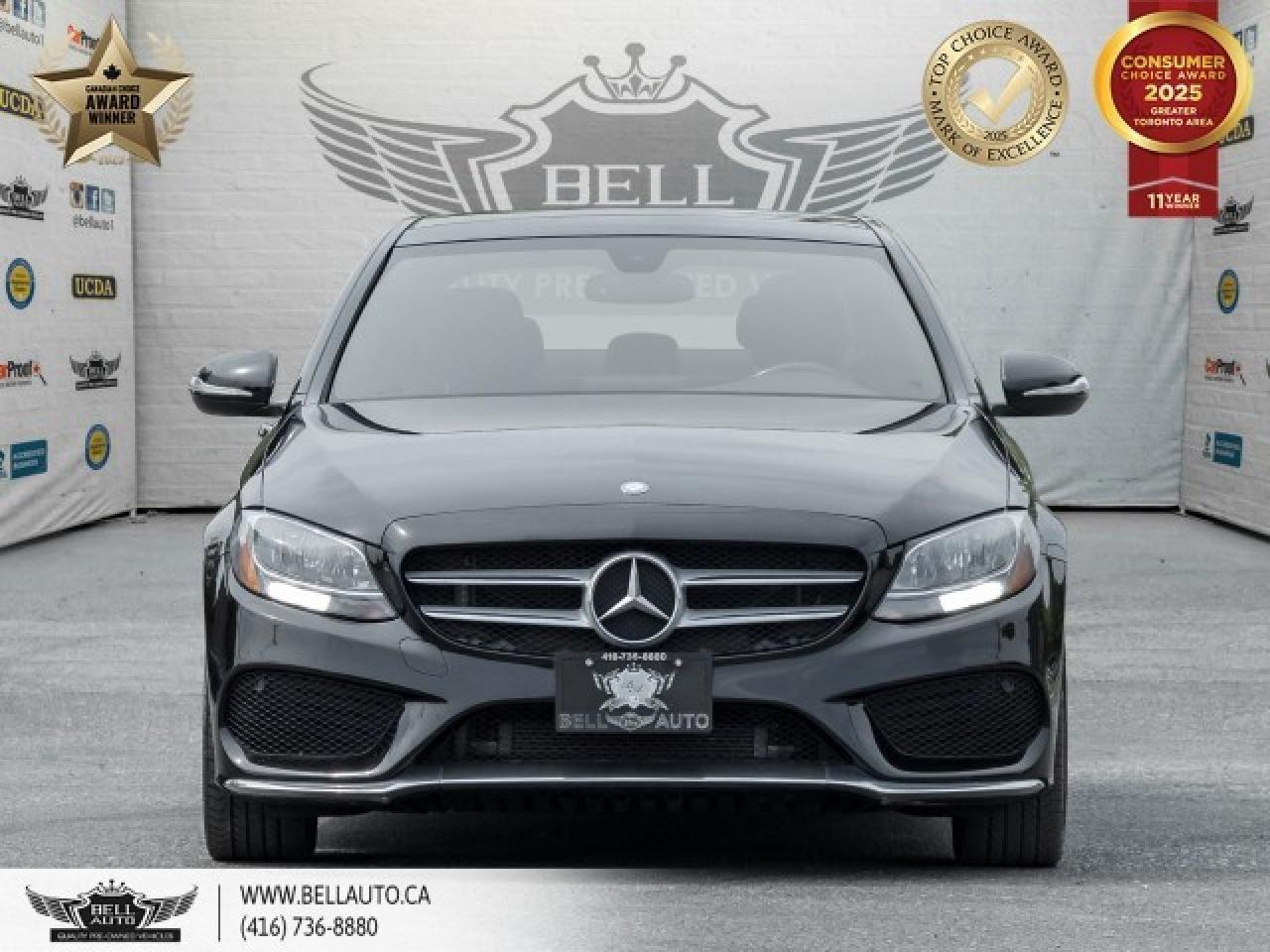 2015 Mercedes-Benz C-Class C 300   AMG PKG   PANO   NAVI   B.CAM   BLACK ON B Photo