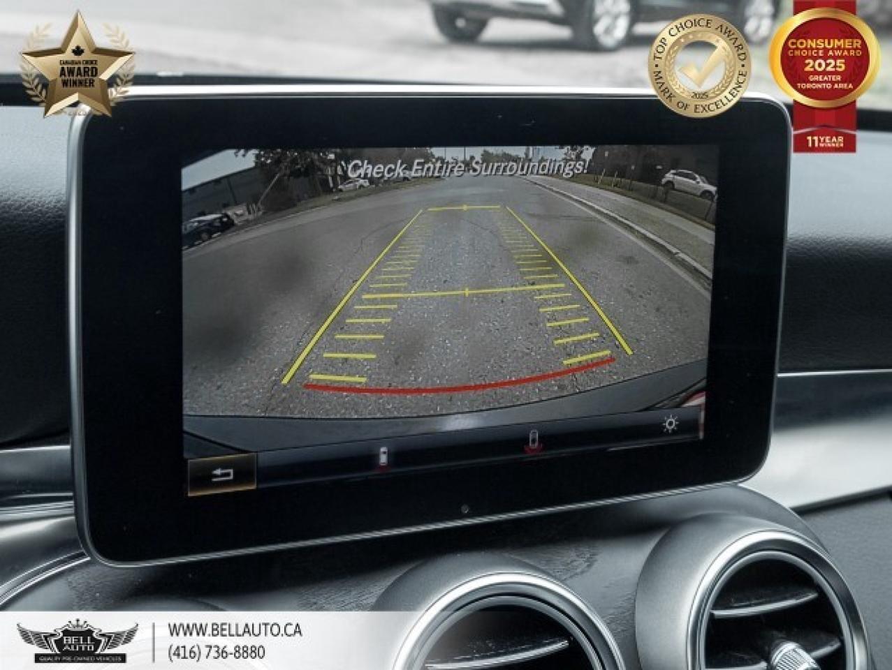 2015 Mercedes-Benz C-Class C 300   AMG PKG   PANO   NAVI   B.CAM   BLACK ON B Photo