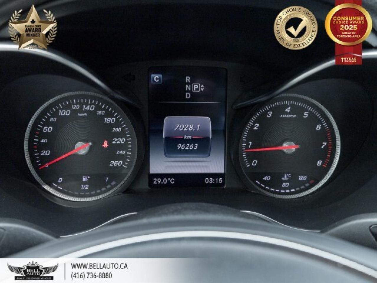 2015 Mercedes-Benz C-Class C 300   AMG PKG   PANO   NAVI   B.CAM   BLACK ON B Photo