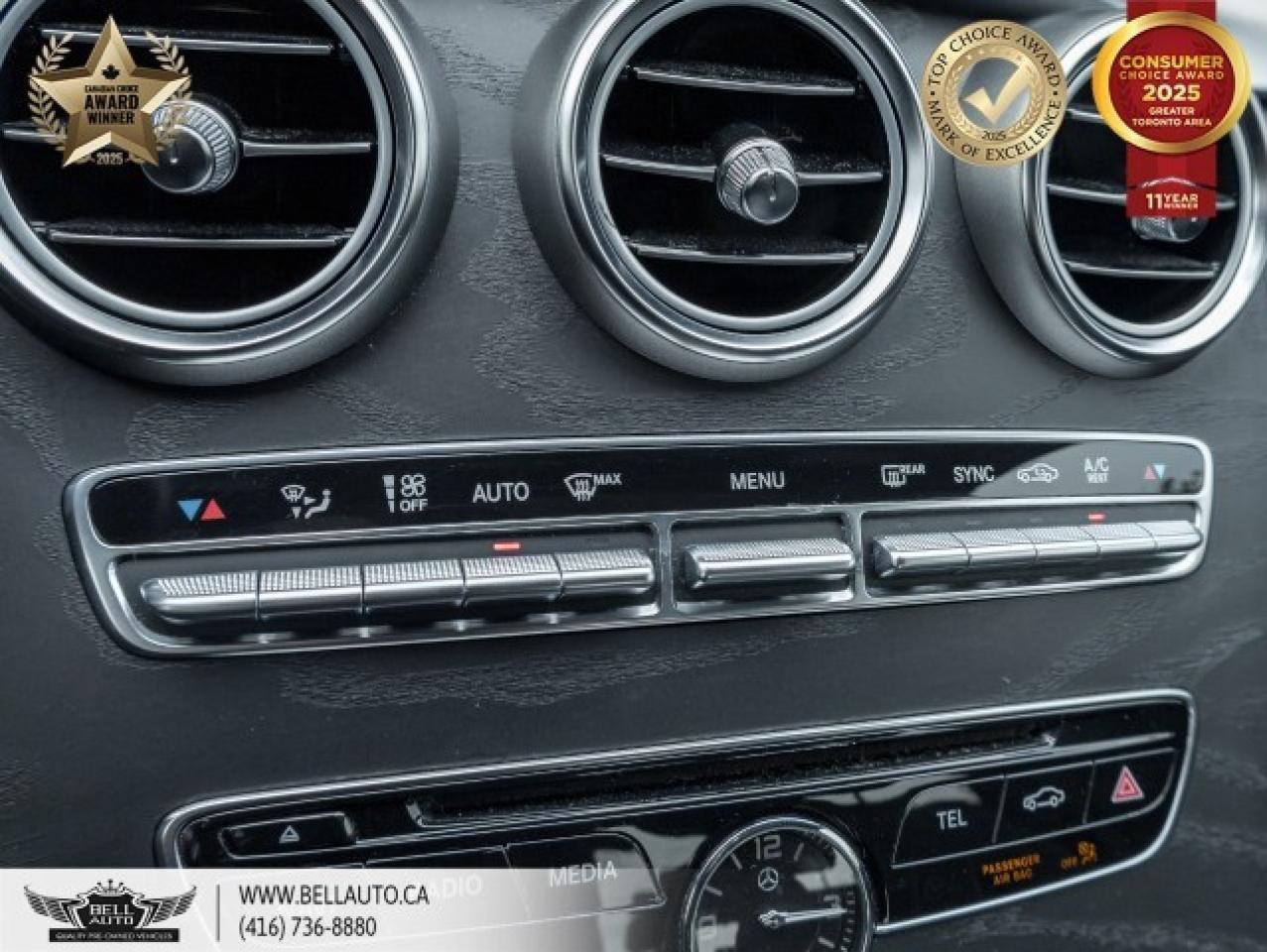 2015 Mercedes-Benz C-Class C 300   AMG PKG   PANO   NAVI   B.CAM   BLACK ON B Photo