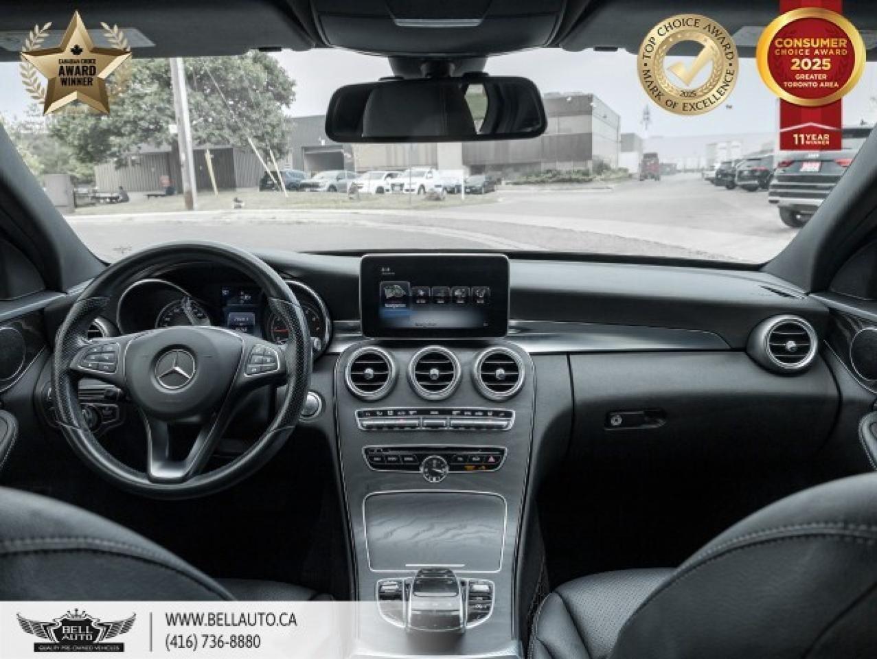 2015 Mercedes-Benz C-Class C 300   AMG PKG   PANO   NAVI   B.CAM   BLACK ON B Photo