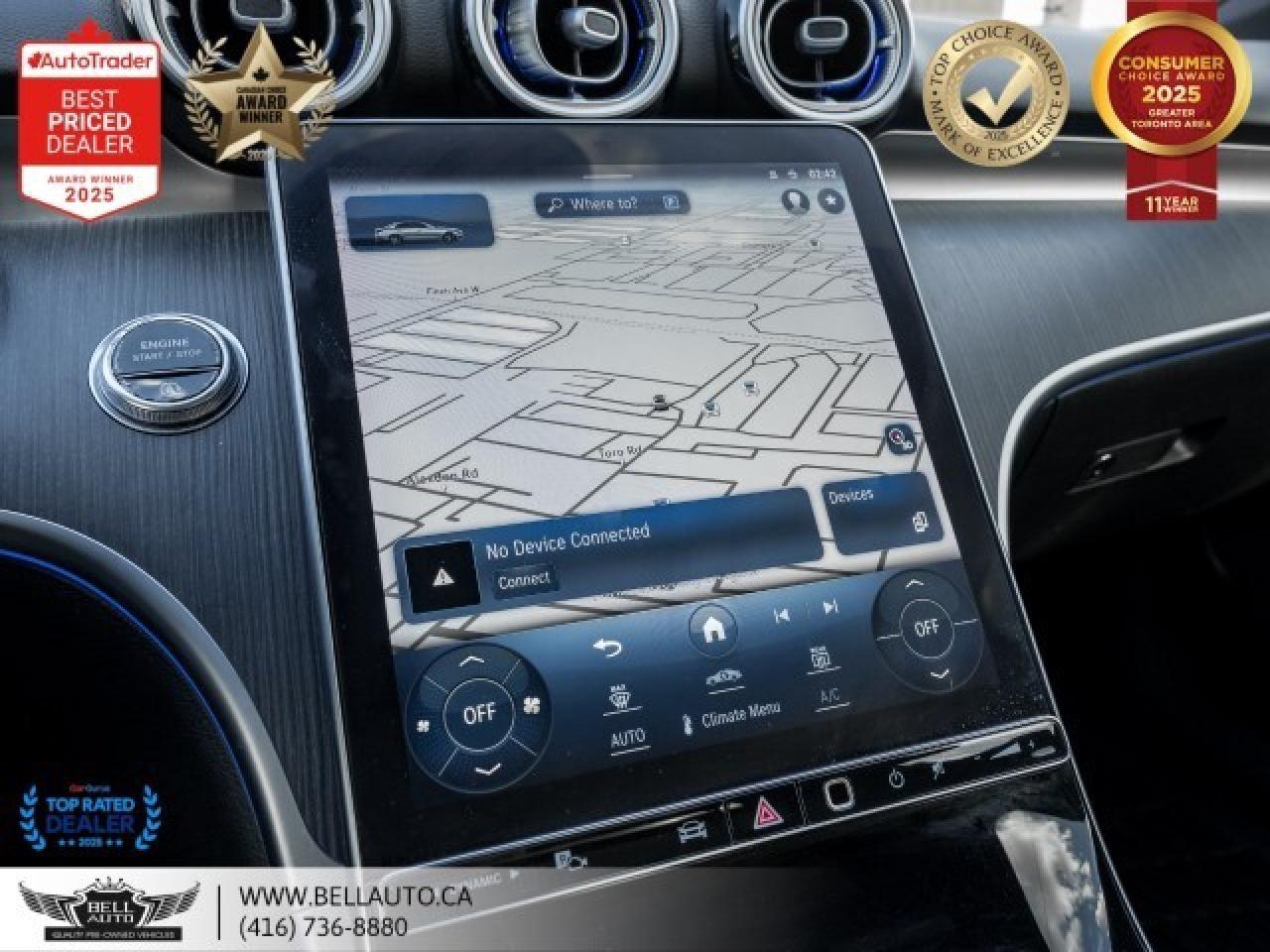 2022 Mercedes-Benz C-Class C 300   PRM PKG   NAVI   360CAM   PANO   NOACCIDEN Photo3