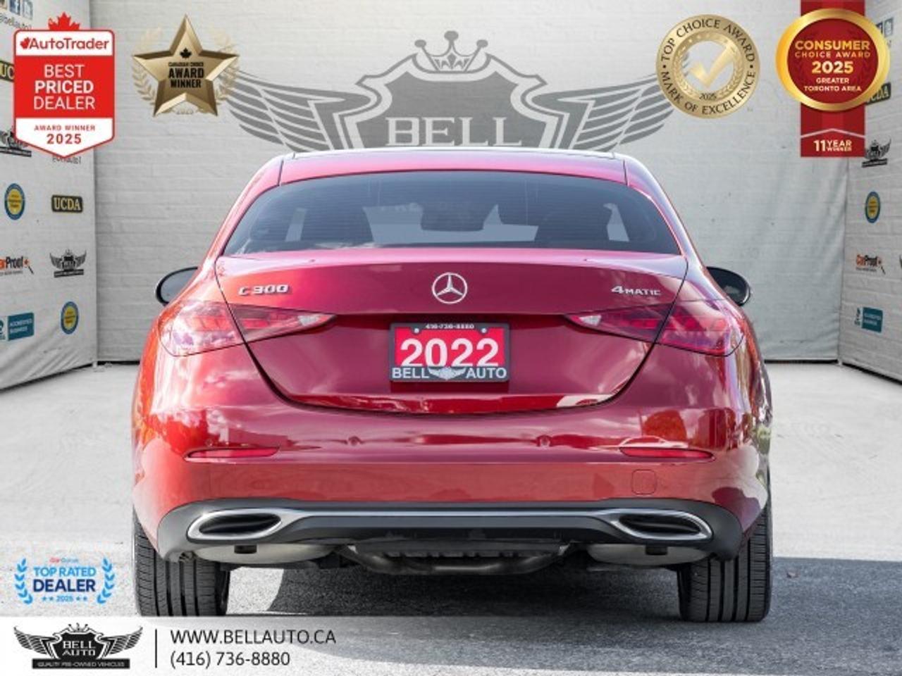 2022 Mercedes-Benz C-Class C 300   PRM PKG   NAVI   360CAM   PANO   NOACCIDEN Photo