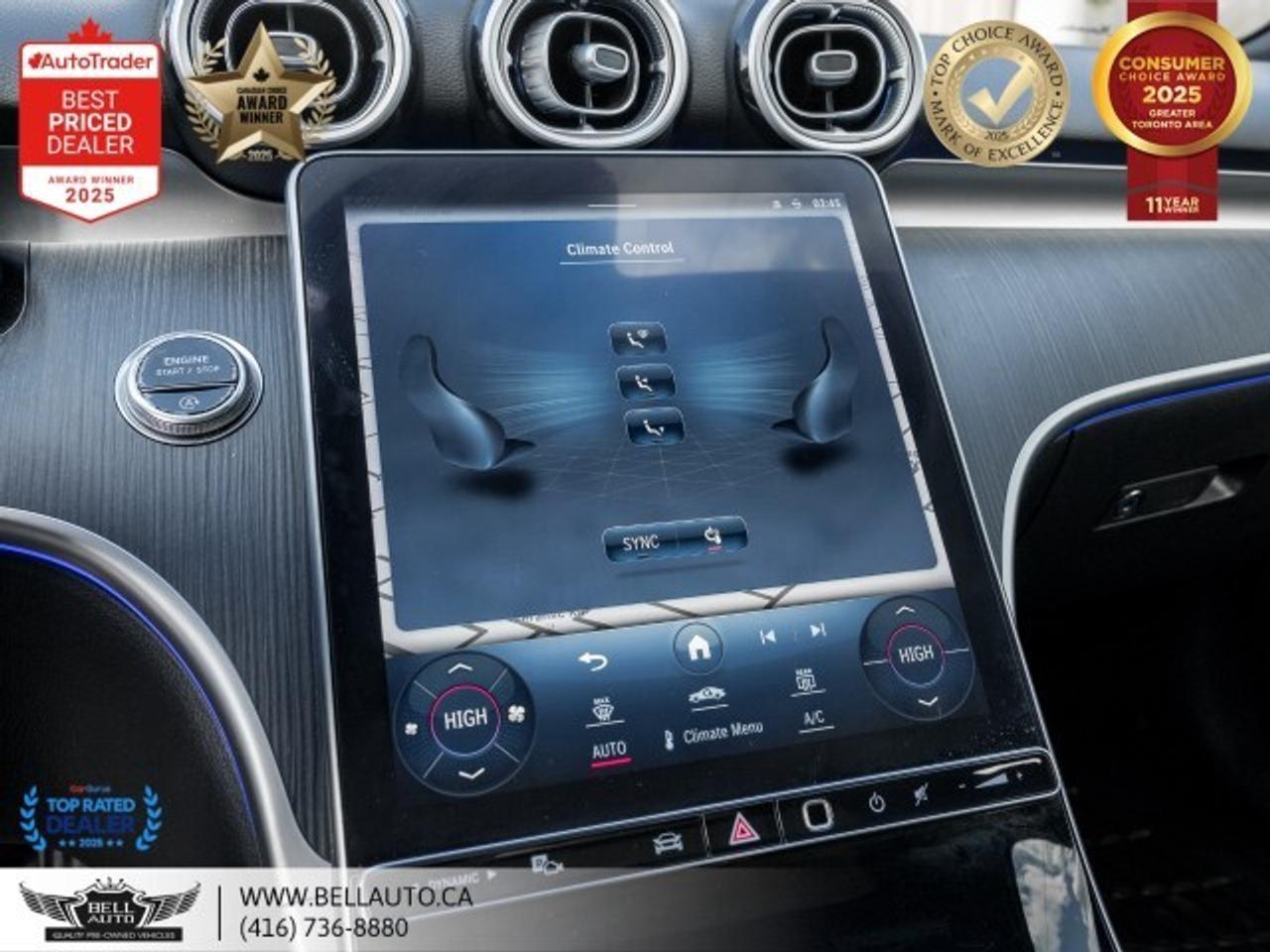 2022 Mercedes-Benz C-Class C 300   PRM PKG   NAVI   360CAM   PANO   NOACCIDEN Photo
