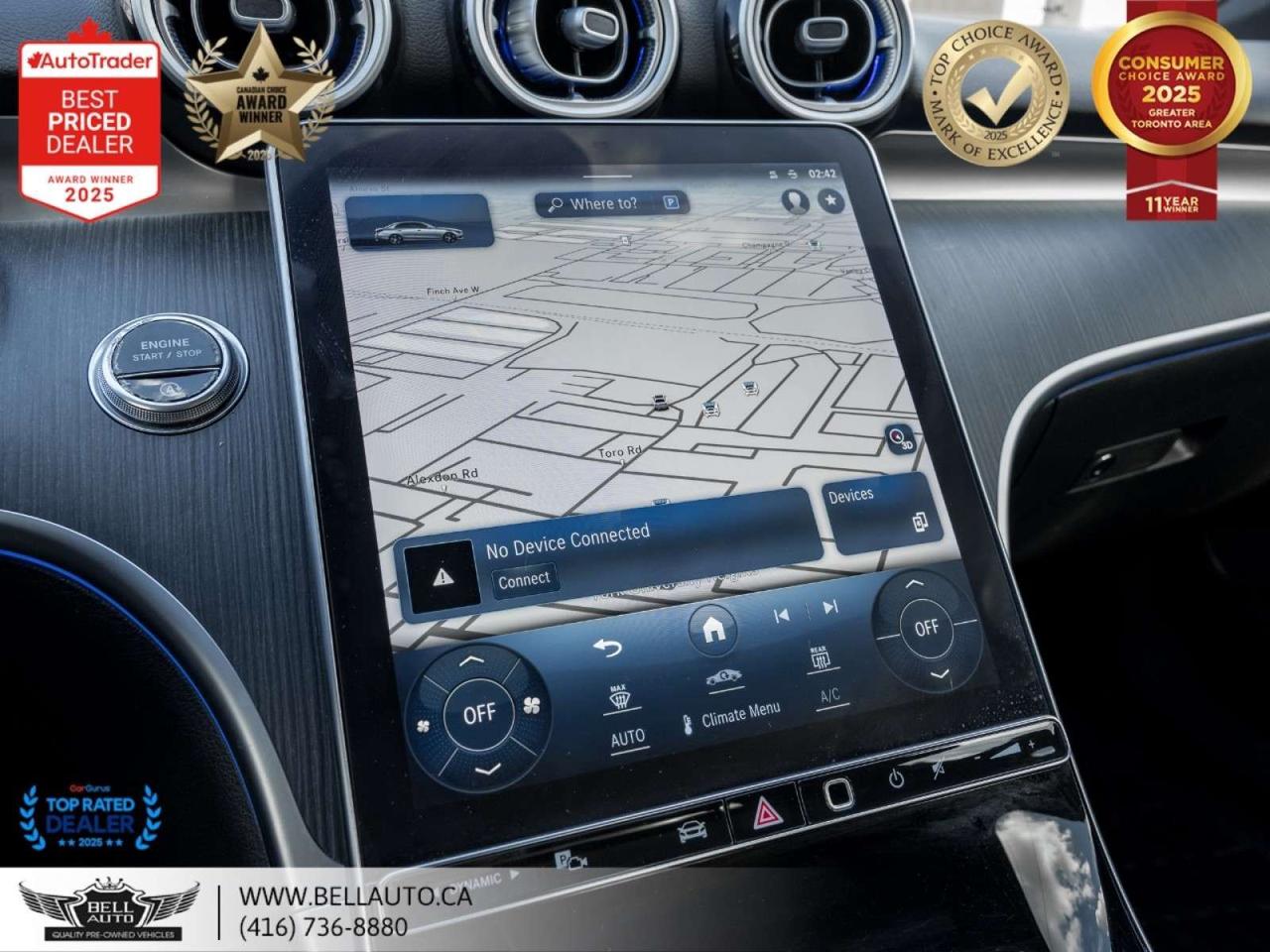 2022 Mercedes-Benz C-Class C 300   PRM PKG   NAVI   360CAM   PANO   NOACCIDENT Photo