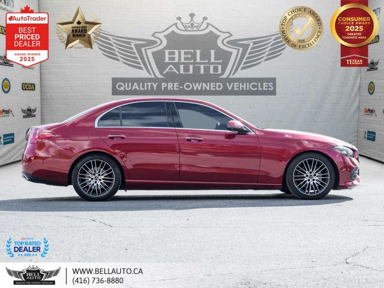 2022 Mercedes-Benz C-Class C 300   PRM PKG   NAVI   360CAM   PANO   NOACCIDENT Photo