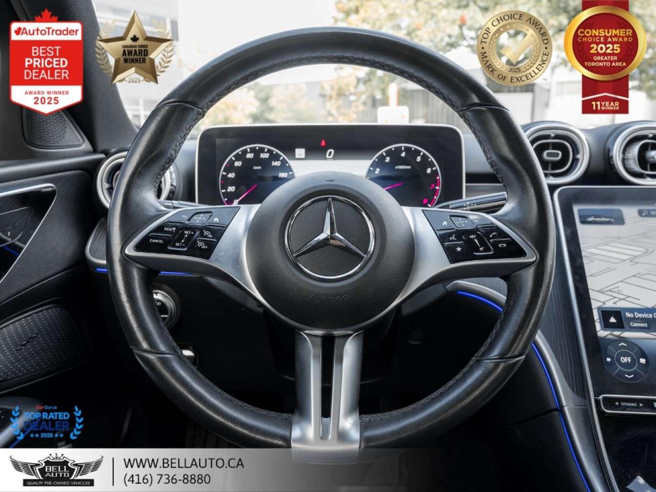 2022 Mercedes-Benz C-Class C 300   PRM PKG   NAVI   360CAM   PANO   NOACCIDENT Photo