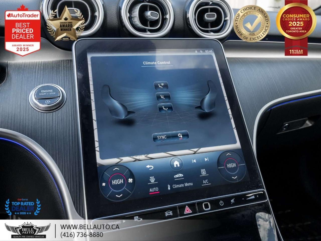 2022 Mercedes-Benz C-Class C 300   PRM PKG   NAVI   360CAM   PANO   NOACCIDENT Photo
