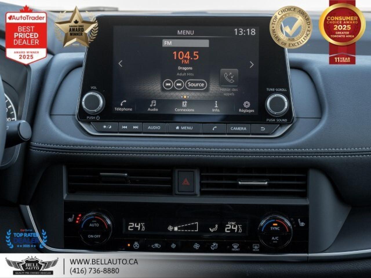 2023 Nissan Rogue S   CARPLAY   B.CAM   BLUETOOTH   HTDSEATS   ONEOW Photo