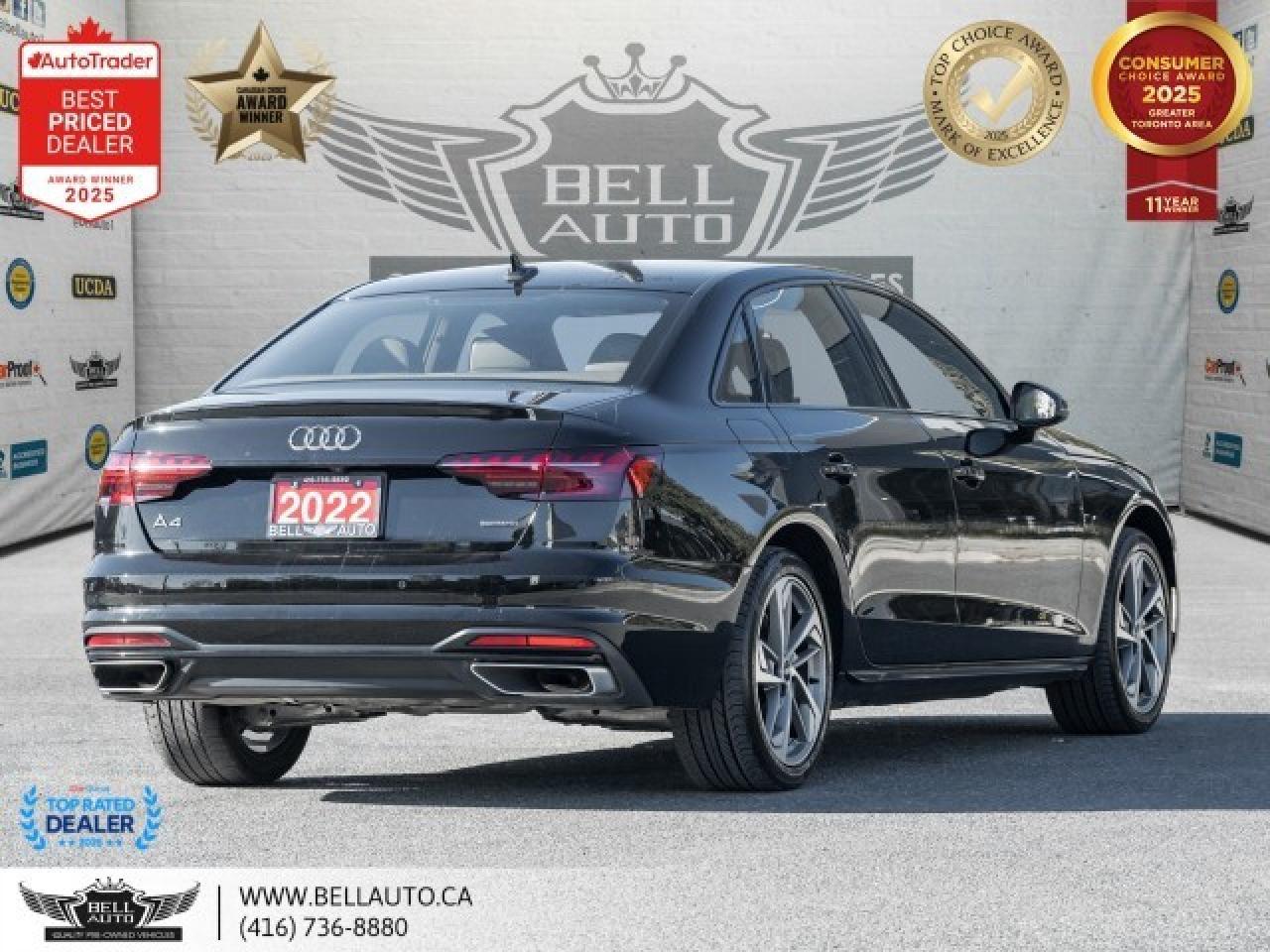 2022 Audi A4 Komfort   QUATTRO   SUNROOF   B.CAM   ONSTAR   NOA Photo