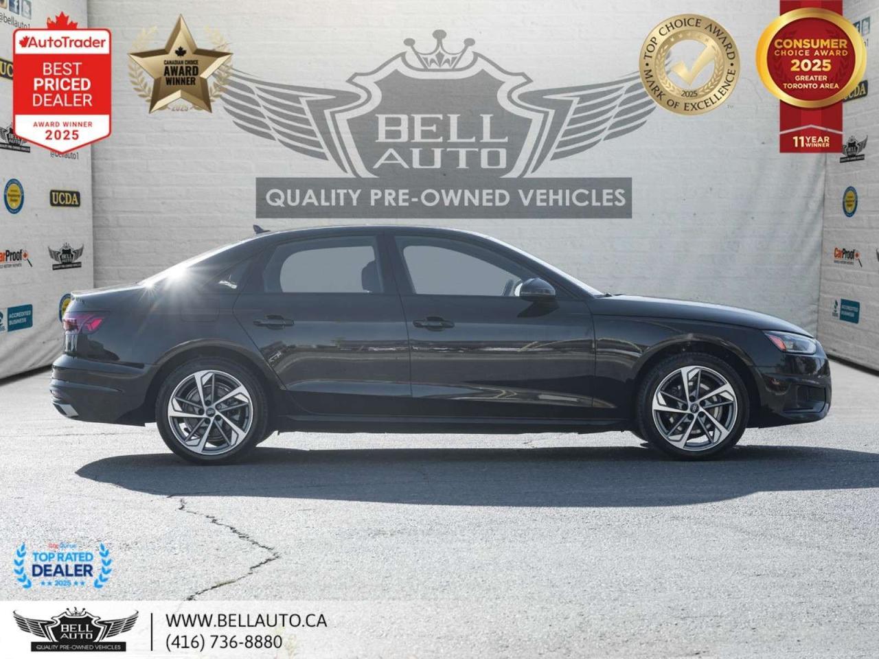 2022 Audi A4 Komfort   QUATTRO   SUNROOF   B.CAM   WRLSCHRGR   NOACCIDENT Photo