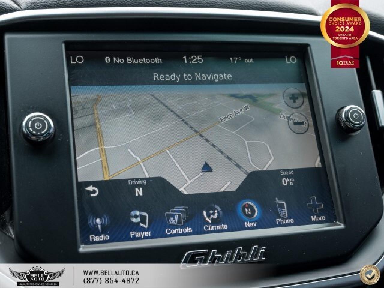 2016 Maserati Ghibli NAVI, SUNROOF, BACKUPCAM, LEATHER, SATELLITE RADIO Photo