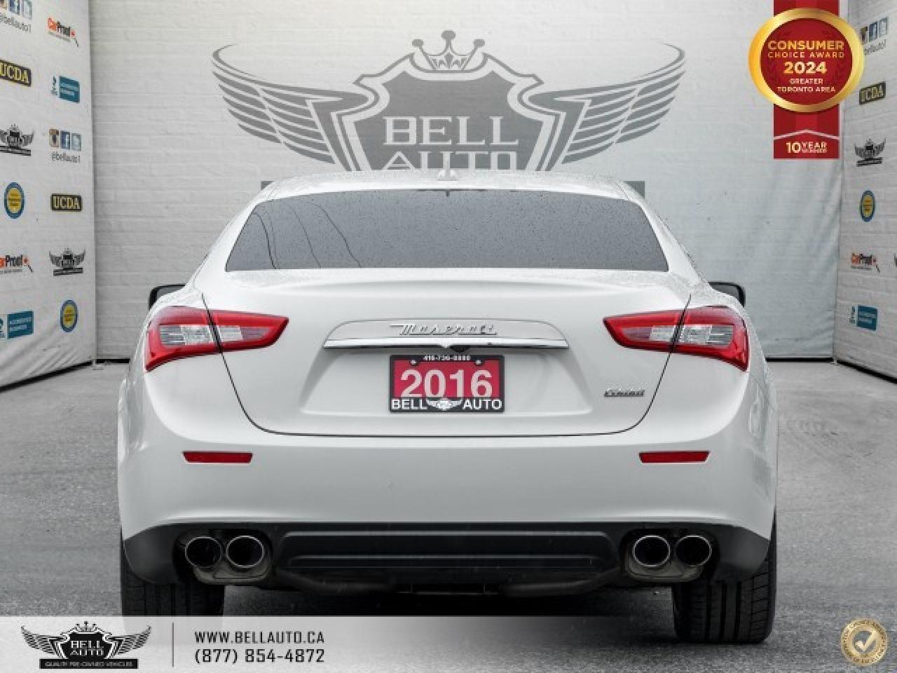 2016 Maserati Ghibli NAVI, SUNROOF, BACKUPCAM, LEATHER, SATELLITE RADIO Photo