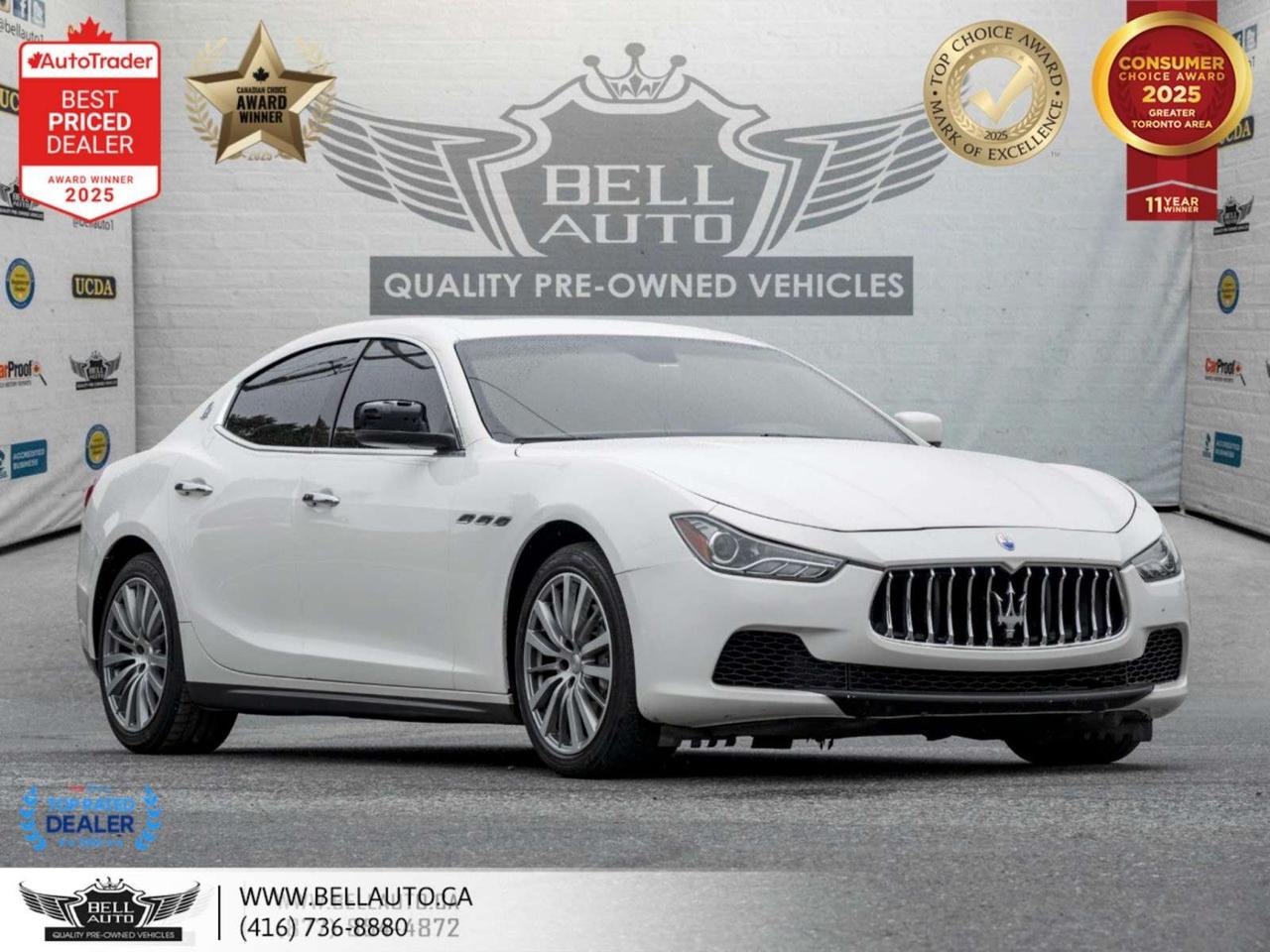 2016 Maserati Ghibli NAVI   B.CAM   B.SPOT   SUNROOF   LTHR   KEYLESS Photo0