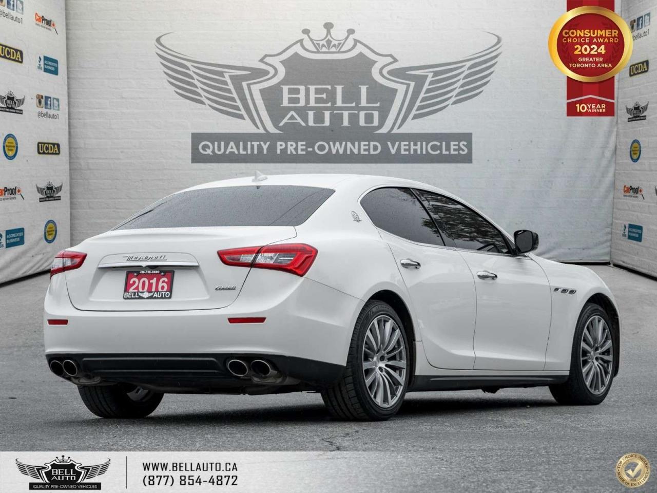 2016 Maserati Ghibli NAVI   B.CAM   B.SPOT   SUNROOF   LTHR   KEYLESS Photo