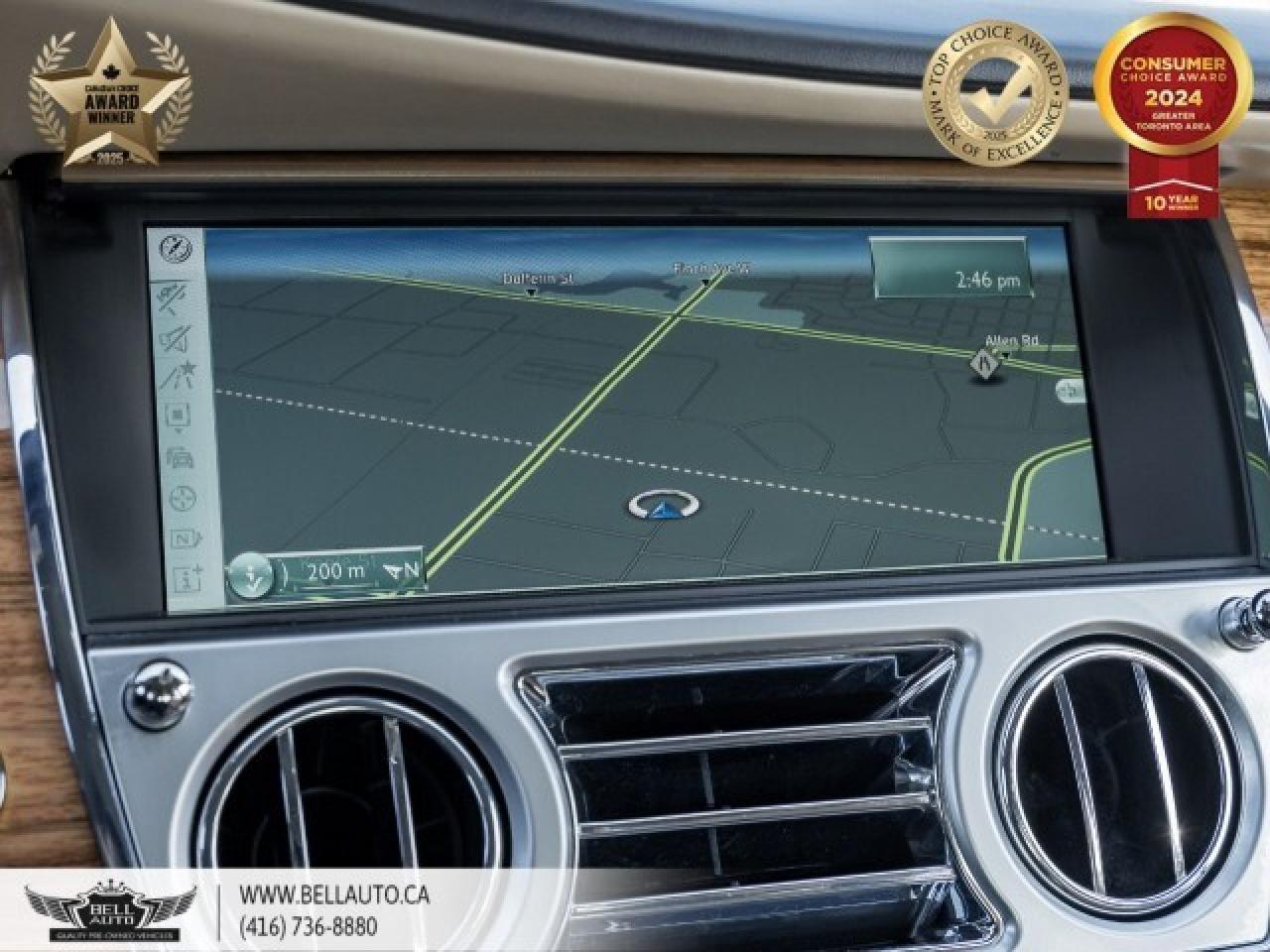 2016 Rolls-Royce Ghost RR4, HUD, SILVER SATIN BONNET, STARLIGHT CEILING, Photo3