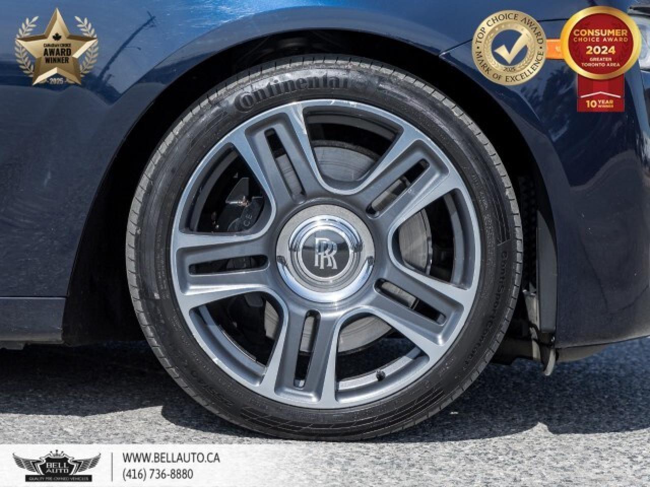 2016 Rolls-Royce Ghost RR4, HUD, SILVER SATIN BONNET, STARLIGHT CEILING, Photo