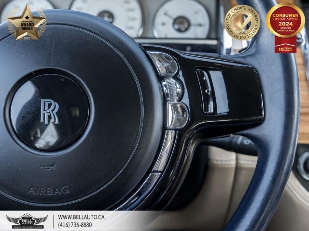 2016 Rolls-Royce Ghost RR4, HUD, SILVER SATIN BONNET, STARLIGHT CEILING, Photo