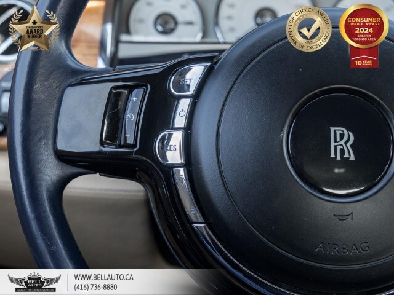 2016 Rolls-Royce Ghost RR4, HUD, SILVER SATIN BONNET, STARLIGHT CEILING, Photo