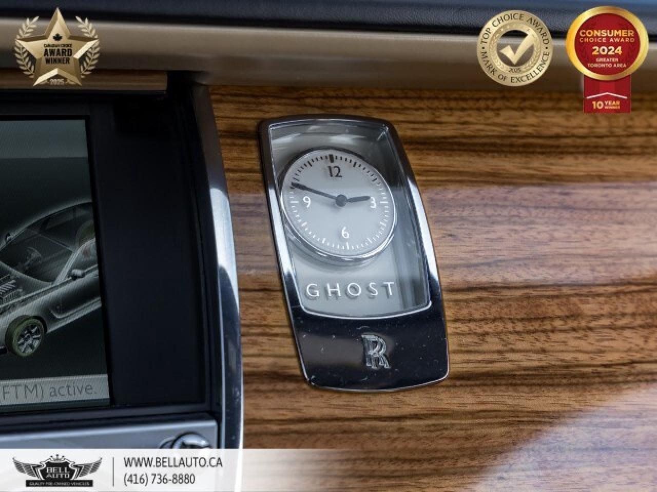 2016 Rolls-Royce Ghost RR4, HUD, SILVER SATIN BONNET, STARLIGHT CEILING, Photo