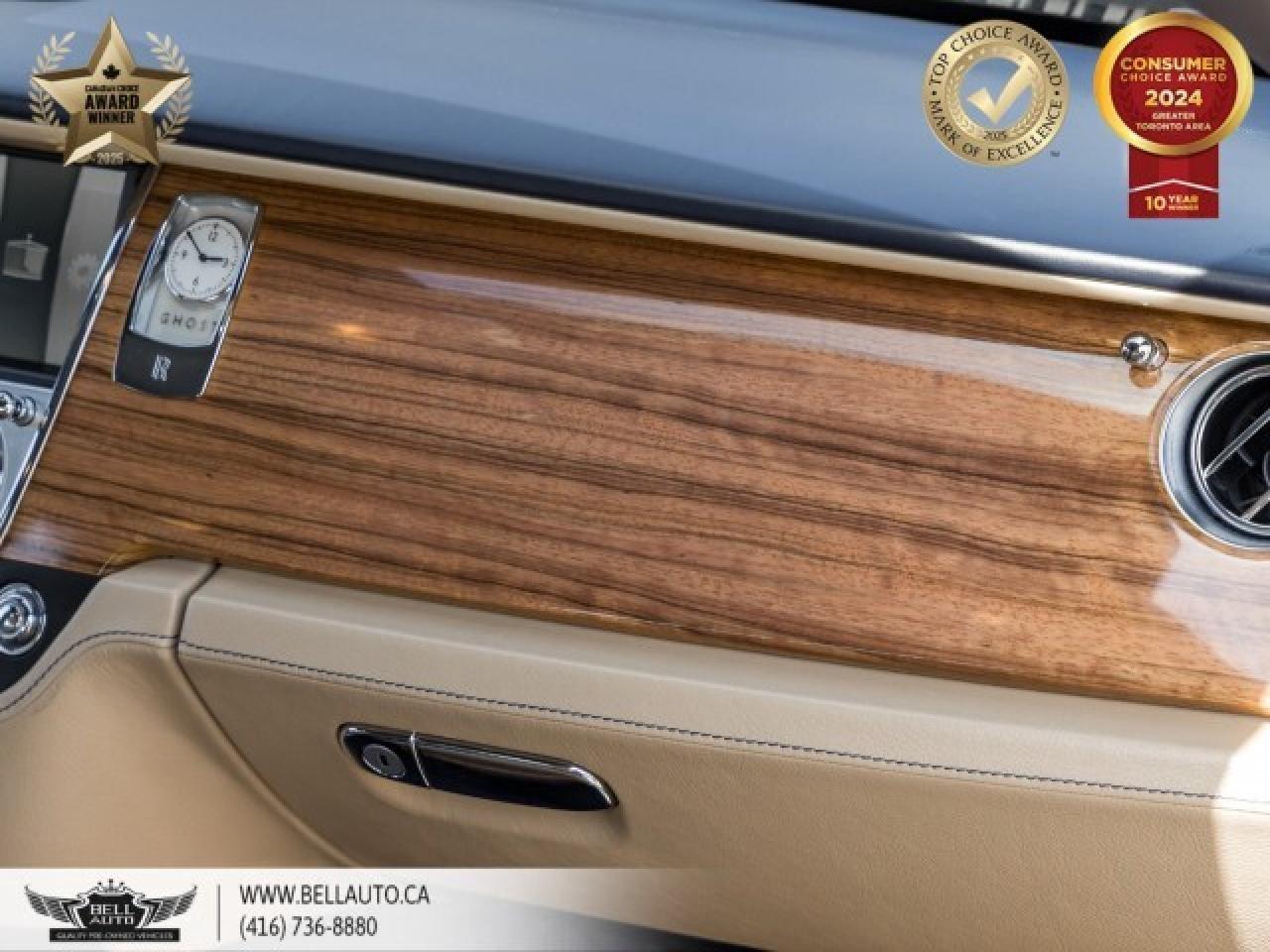 2016 Rolls-Royce Ghost RR4, HUD, SILVER SATIN BONNET, STARLIGHT CEILING, Photo