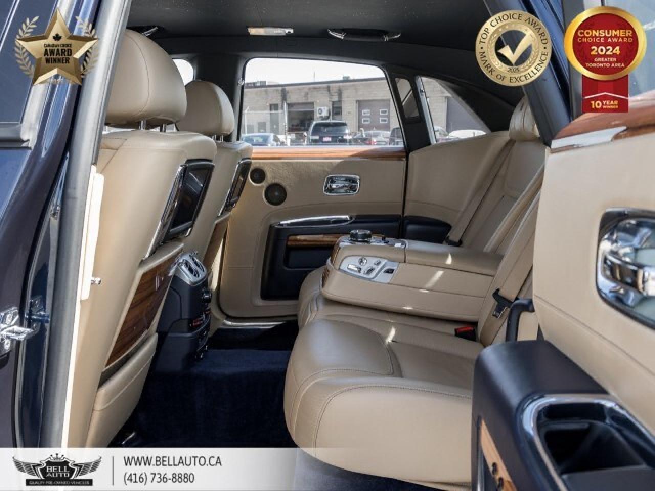 2016 Rolls-Royce Ghost RR4, HUD, SILVER SATIN BONNET, STARLIGHT CEILING, Photo