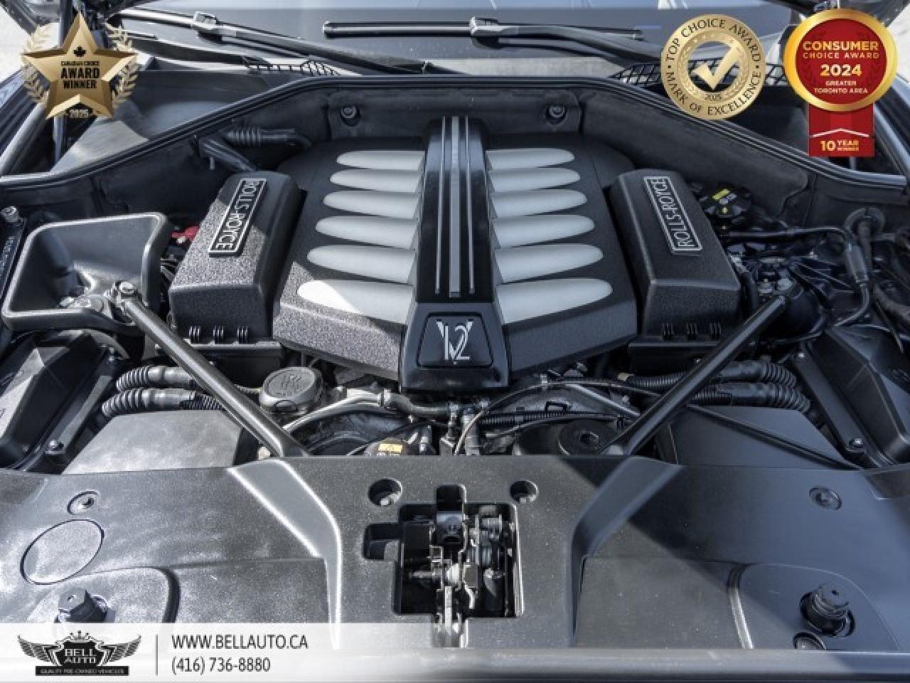 2016 Rolls-Royce Ghost RR4, HUD, SILVER SATIN BONNET, STARLIGHT CEILING, Photo