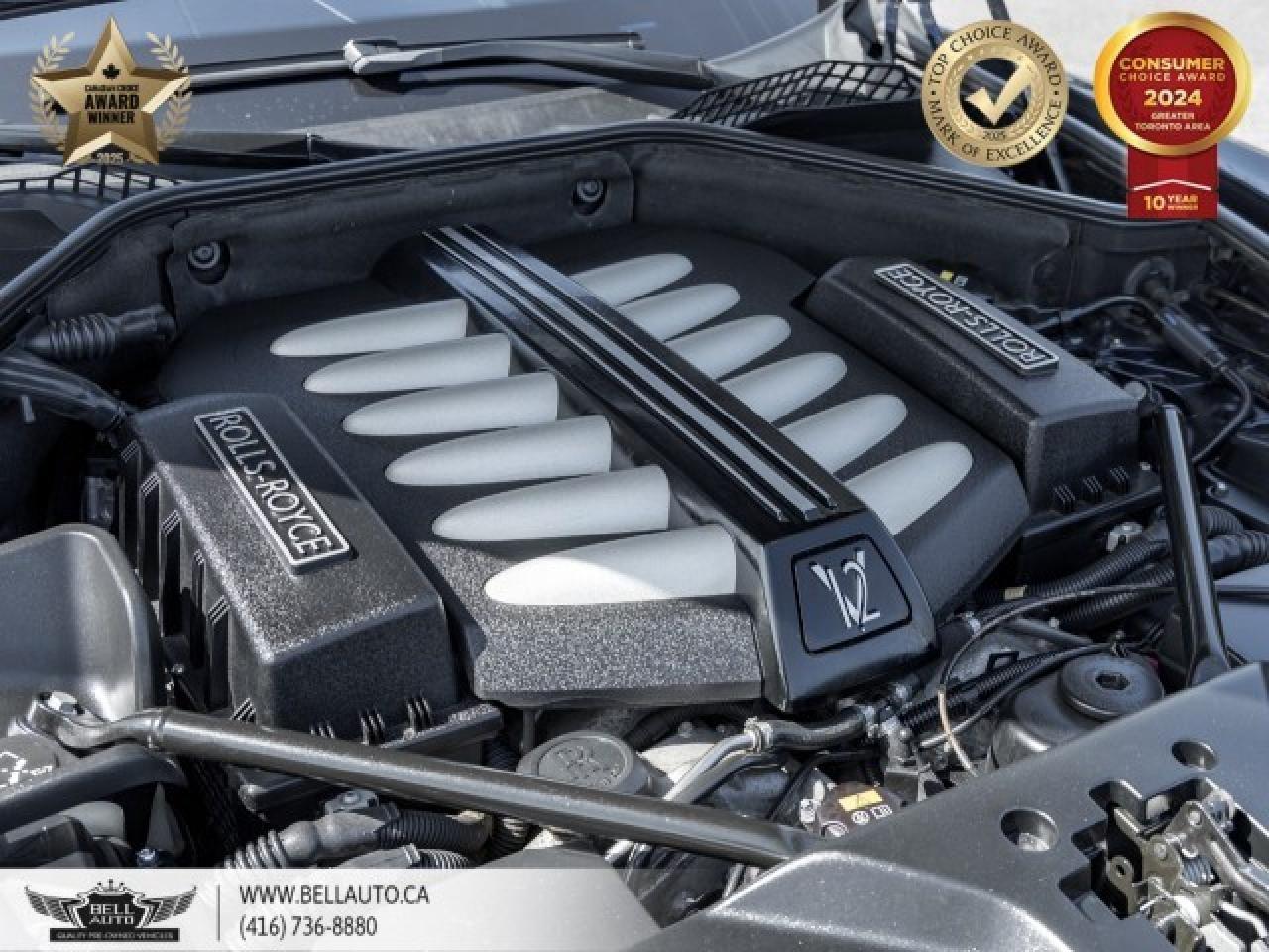 2016 Rolls-Royce Ghost RR4, HUD, SILVER SATIN BONNET, STARLIGHT CEILING, Photo