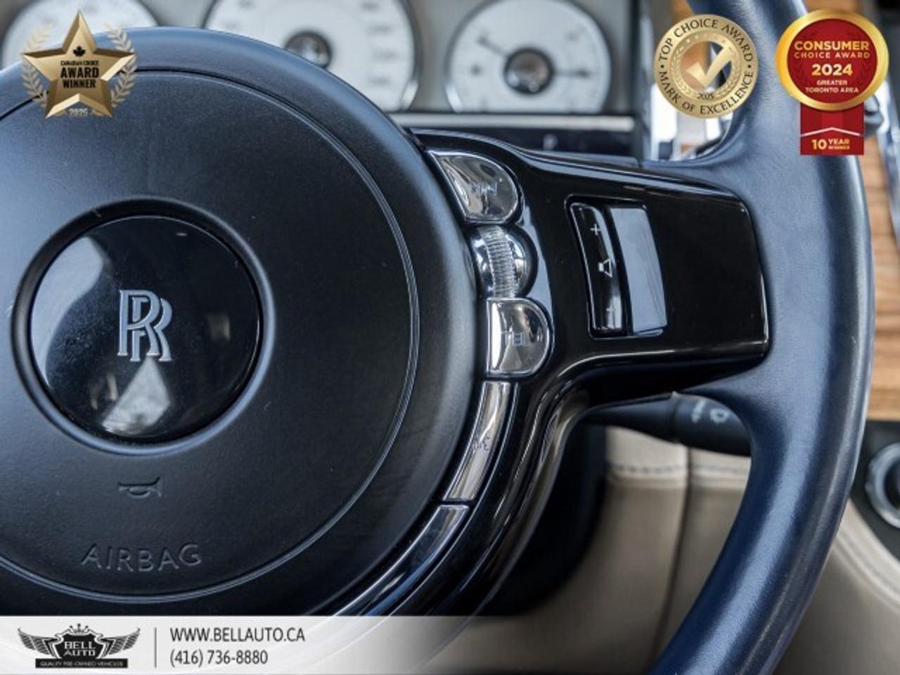 2016 Rolls-Royce Ghost RR4, HUD, SILVER SATIN BONNET, STARLIGHT CEILING, Photo