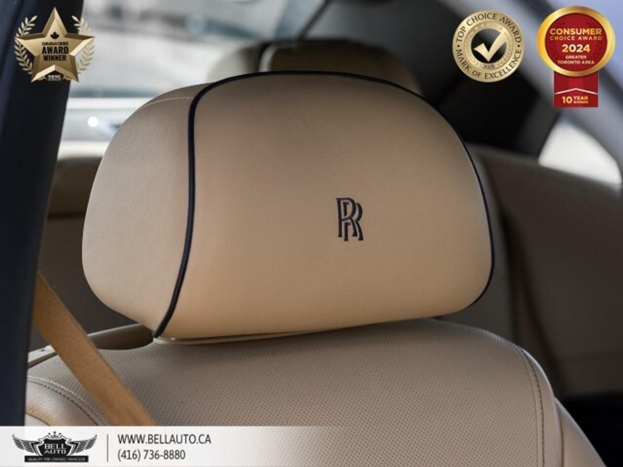 2016 Rolls-Royce Ghost RR4, HUD, SILVER SATIN BONNET, STARLIGHT CEILING, Photo