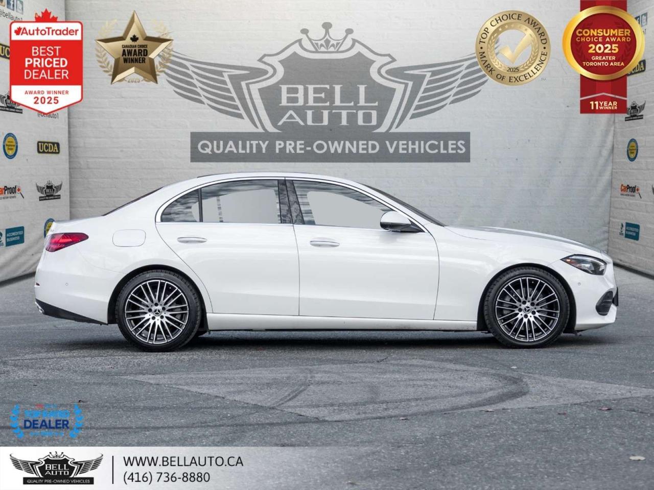 2023 Mercedes-Benz C-Class C300   PRM PKG   NAVI   360CAM   PANO   BRMSTR   NOACCIDENT Photo