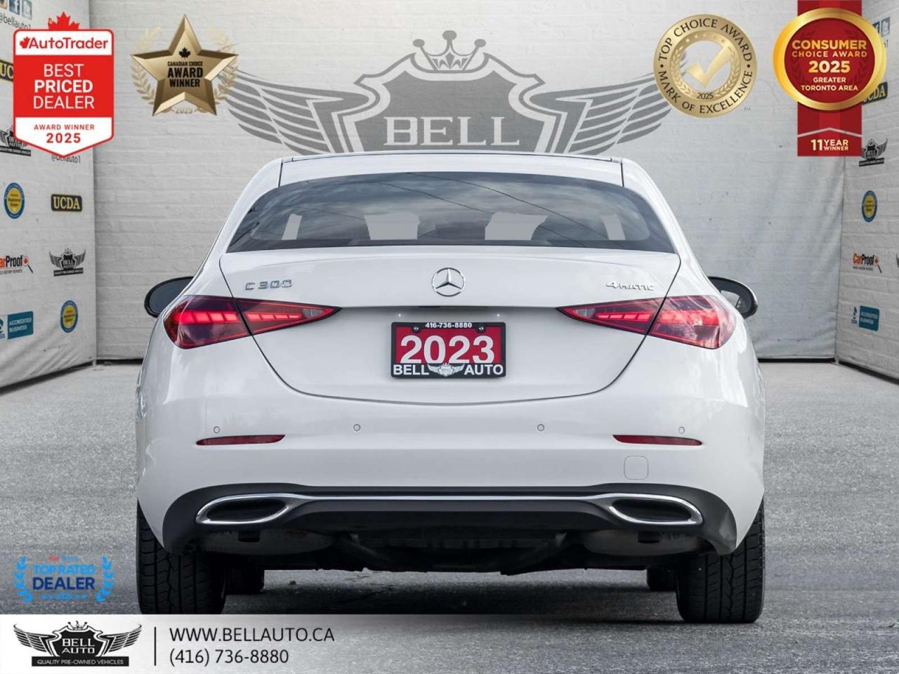 2023 Mercedes-Benz C-Class C300   PRM PKG   NAVI   360CAM   PANO   BRMSTR   NOACCIDENT Photo