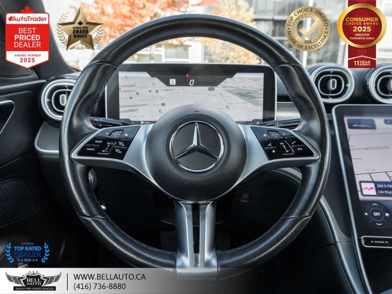 2023 Mercedes-Benz C-Class C300   PRM PKG   NAVI   360CAM   PANO   BRMSTR   NOACCIDENT Photo