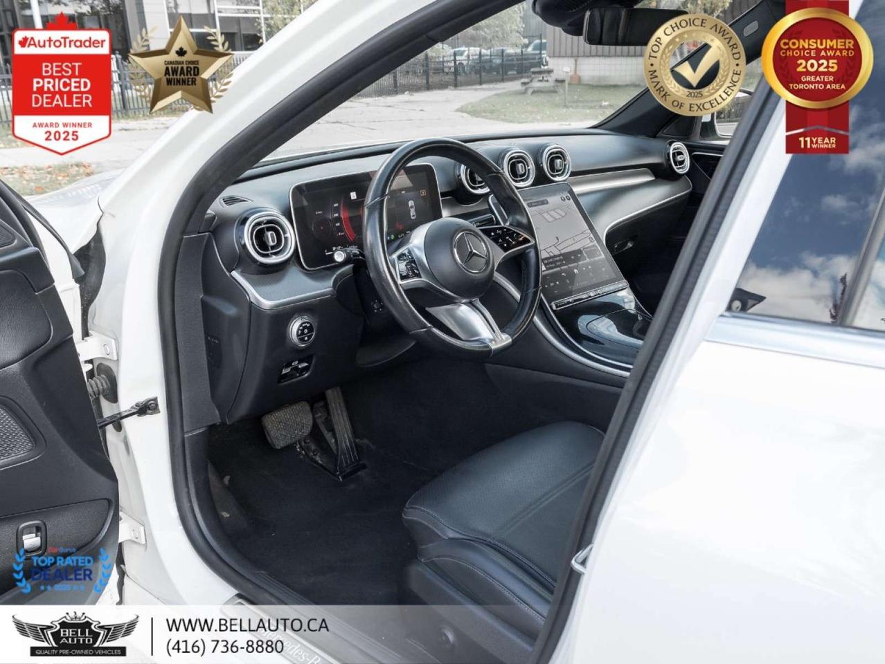 2023 Mercedes-Benz C-Class C300   PRM PKG   NAVI   360CAM   PANO   BRMSTR   NOACCIDENT Photo