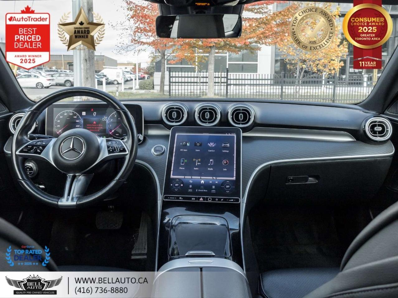 2023 Mercedes-Benz C-Class C300   PRM PKG   NAVI   360CAM   PANO   BRMSTR   NOACCIDENT Photo