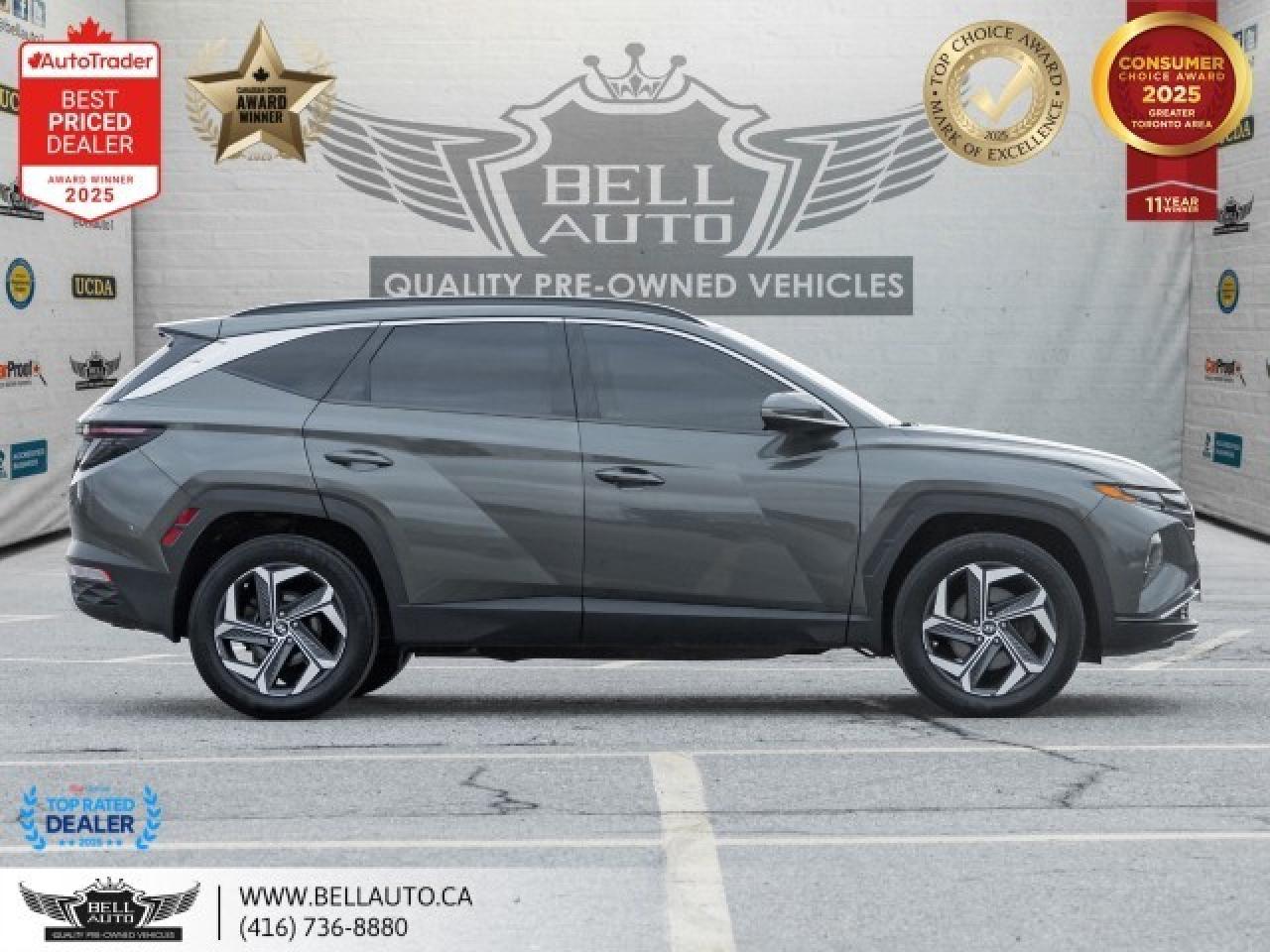 2022 Hyundai Tucson Hybrid Luxury   B.CAM   PANO   BOSE   LTHR   NOACCIDENT Photo