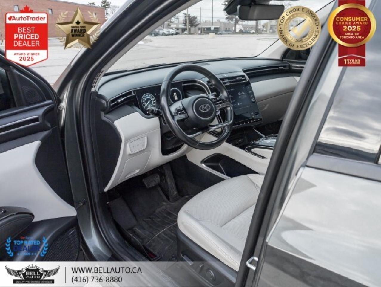 2022 Hyundai Tucson Hybrid Luxury   B.CAM   PANO   BOSE   LTHR   NOACCIDENT Photo