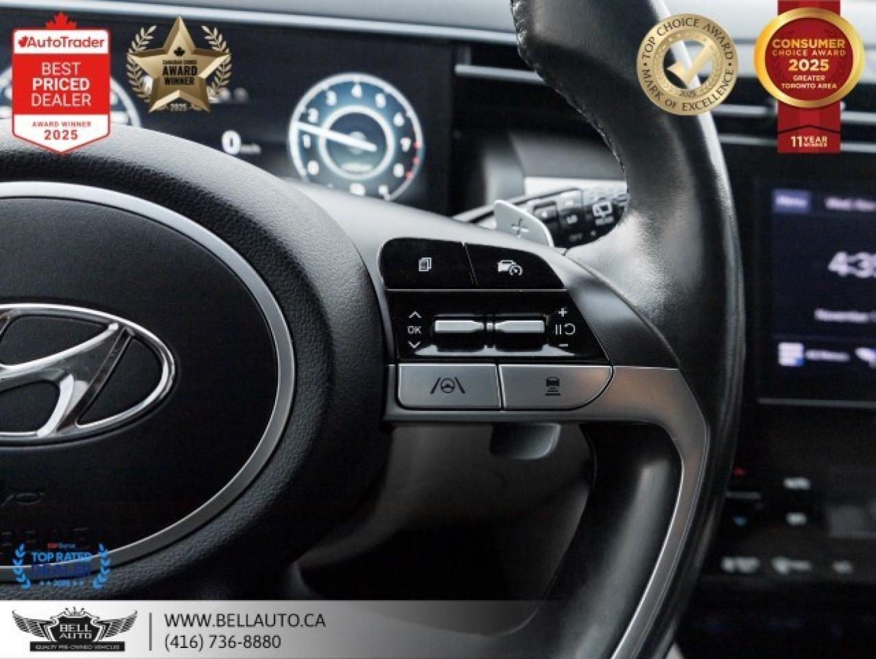 2022 Hyundai Tucson Hybrid Luxury   B.CAM   PANO   BOSE   LTHR   NOACCIDENT Photo