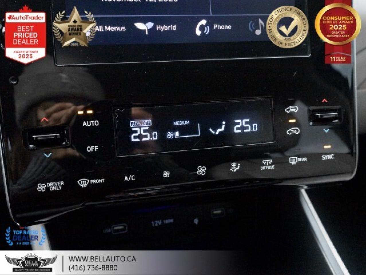 2022 Hyundai Tucson Hybrid Luxury   B.CAM   PANO   BOSE   LTHR   NOACCIDENT Photo