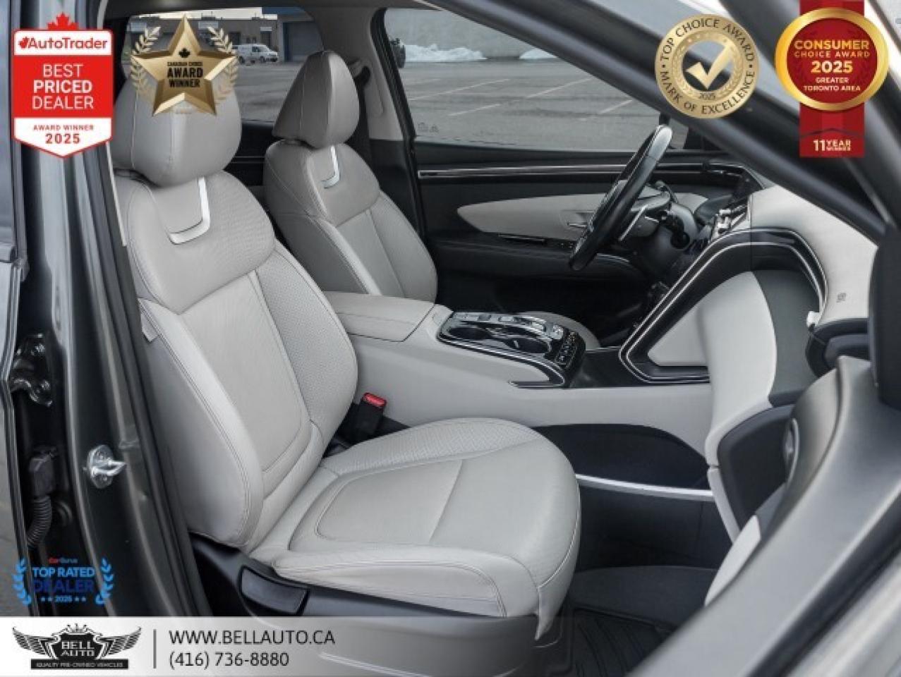 2022 Hyundai Tucson Hybrid Luxury   B.CAM   PANO   BOSE   LTHR   NOACCIDENT Photo