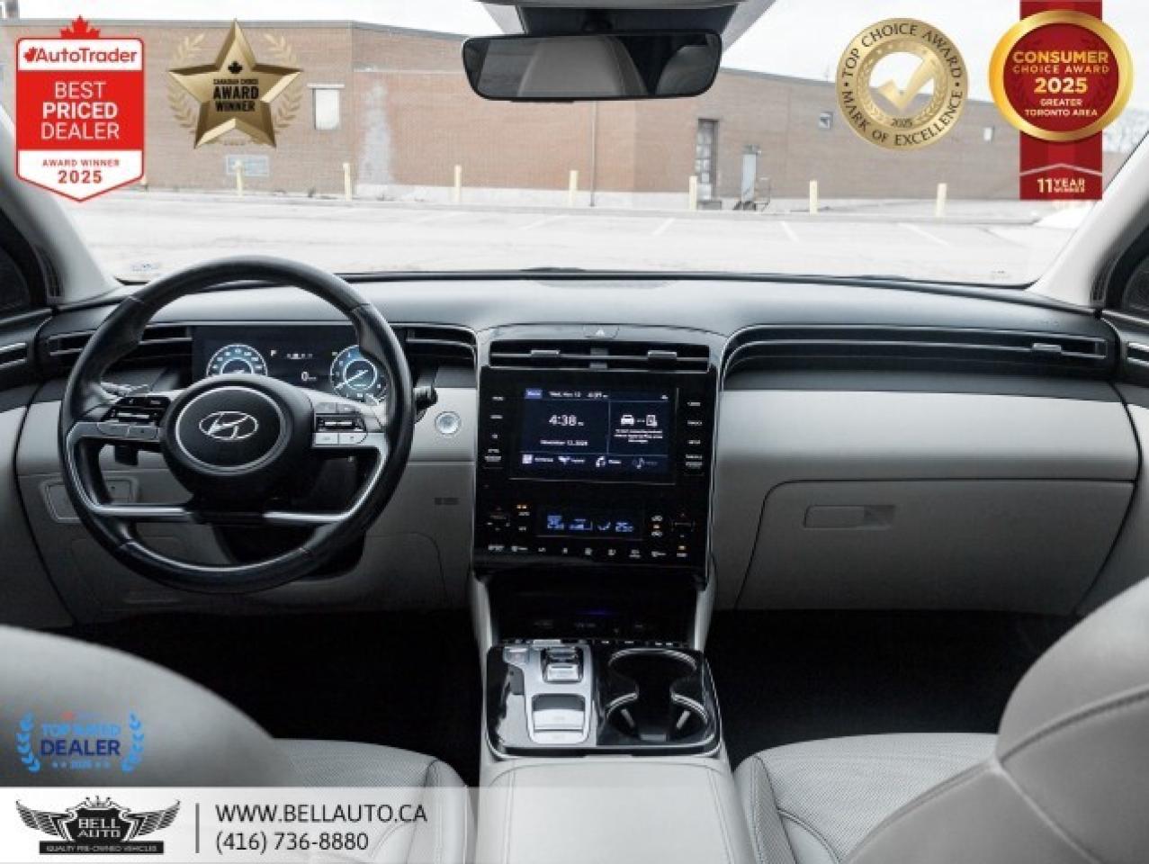 2022 Hyundai Tucson Hybrid Luxury   B.CAM   PANO   BOSE   LTHR   NOACCIDENT Photo