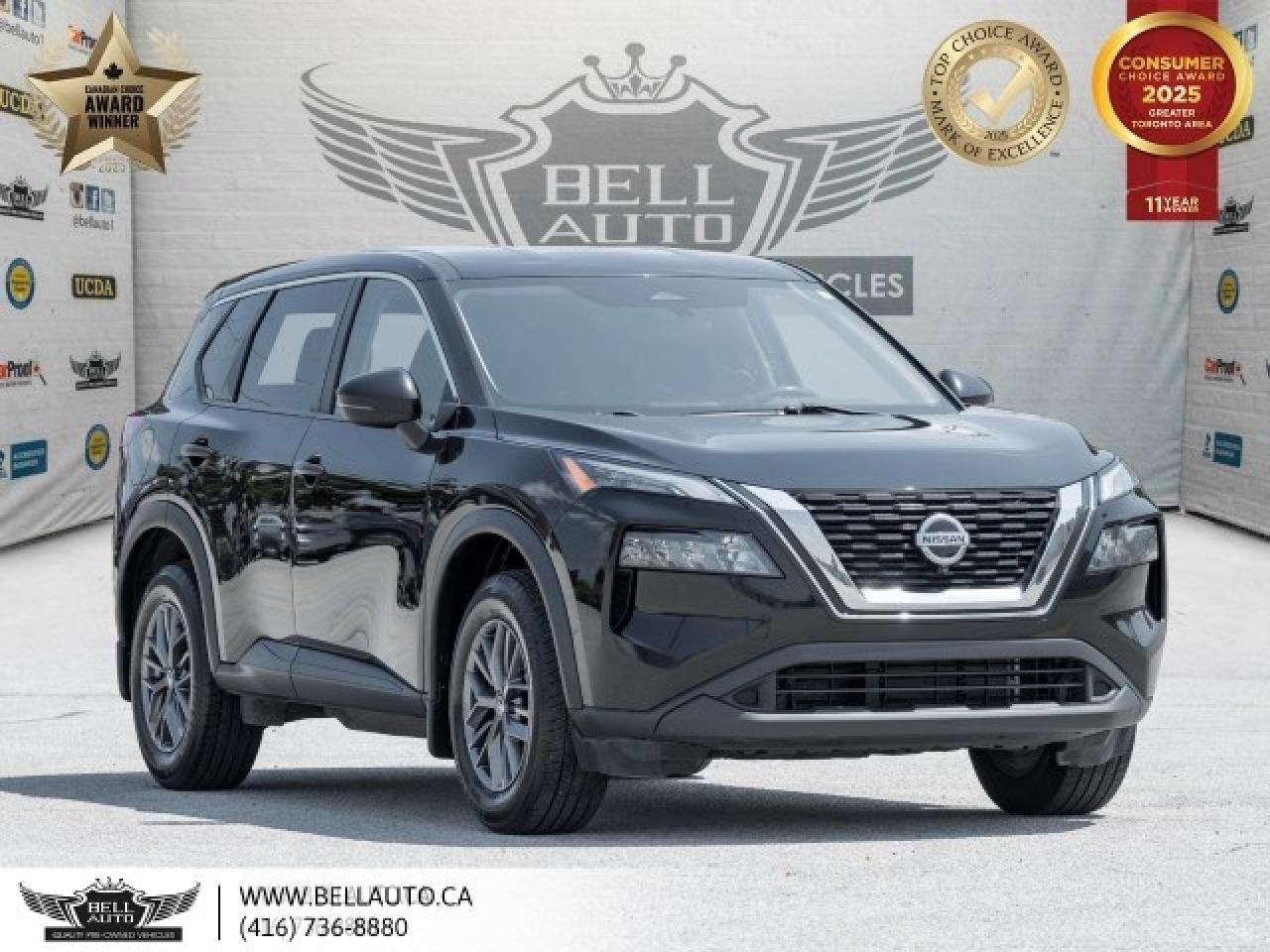 2021 Nissan Rogue S   AWD   HEATED SEATS   B.CAM   BLTH   NOACCIDENT Photo0