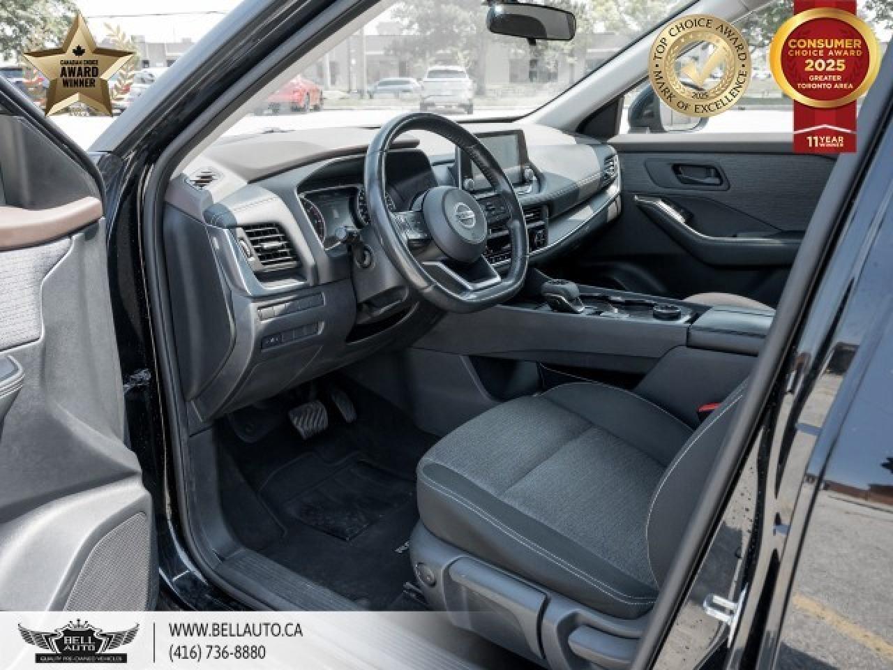 2021 Nissan Rogue S   AWD   HEATED SEATS   B.CAM   BLTH   NOACCIDENT Photo