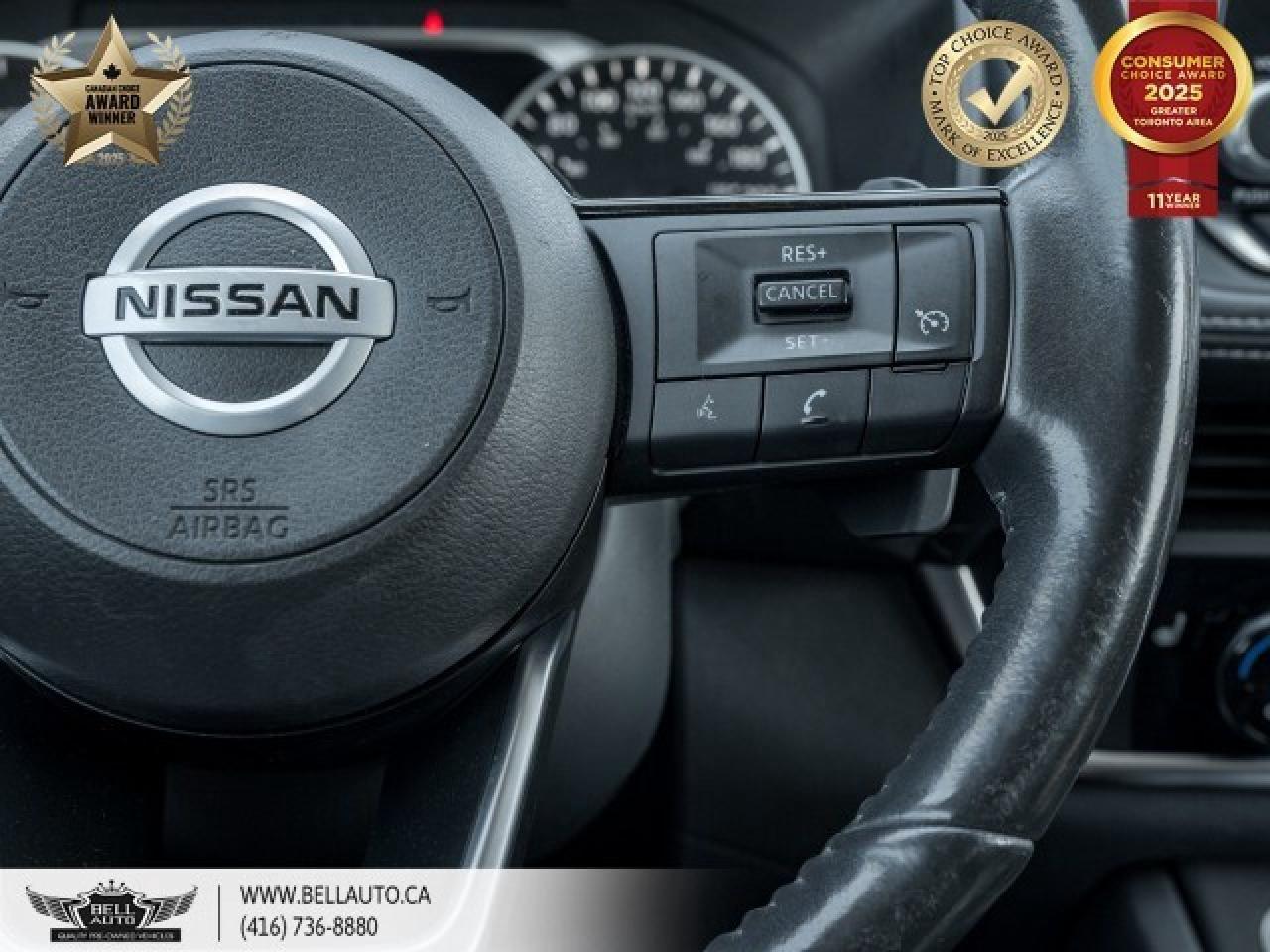 2021 Nissan Rogue S   AWD   HEATED SEATS   B.CAM   BLTH   NOACCIDENT Photo